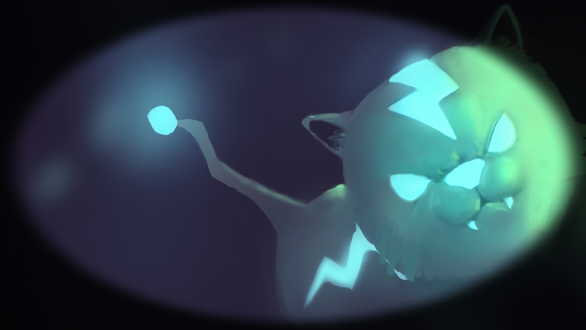 Blue Energy Kitten
