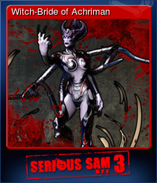 41070-Witch-Bride of Achriman (Trading Card)
