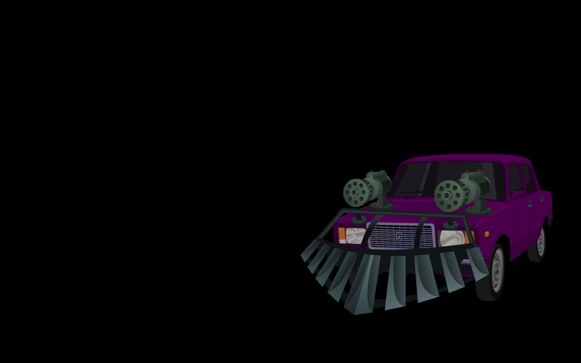 BackGround 1 car
