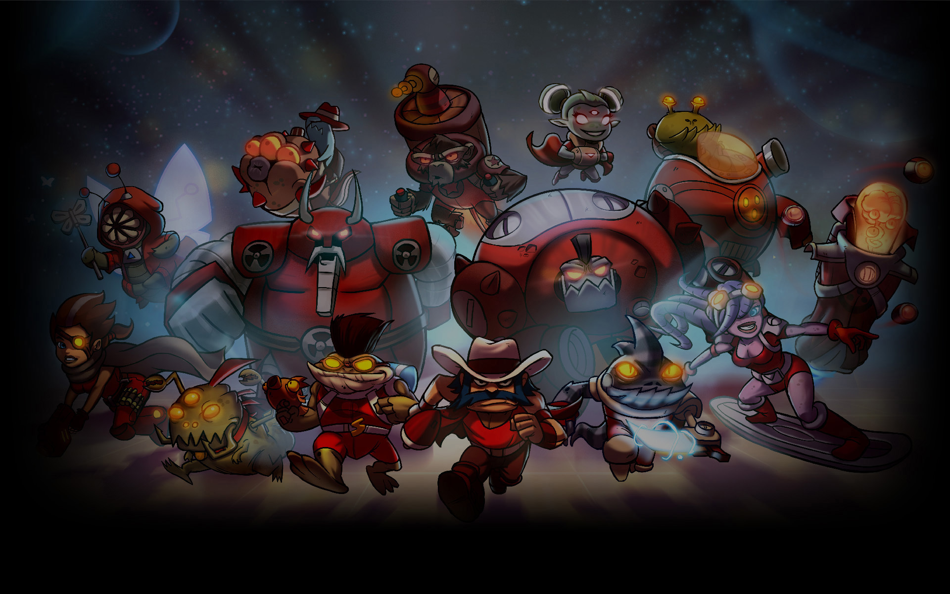 The Awesomenauts (个人资料背景)
