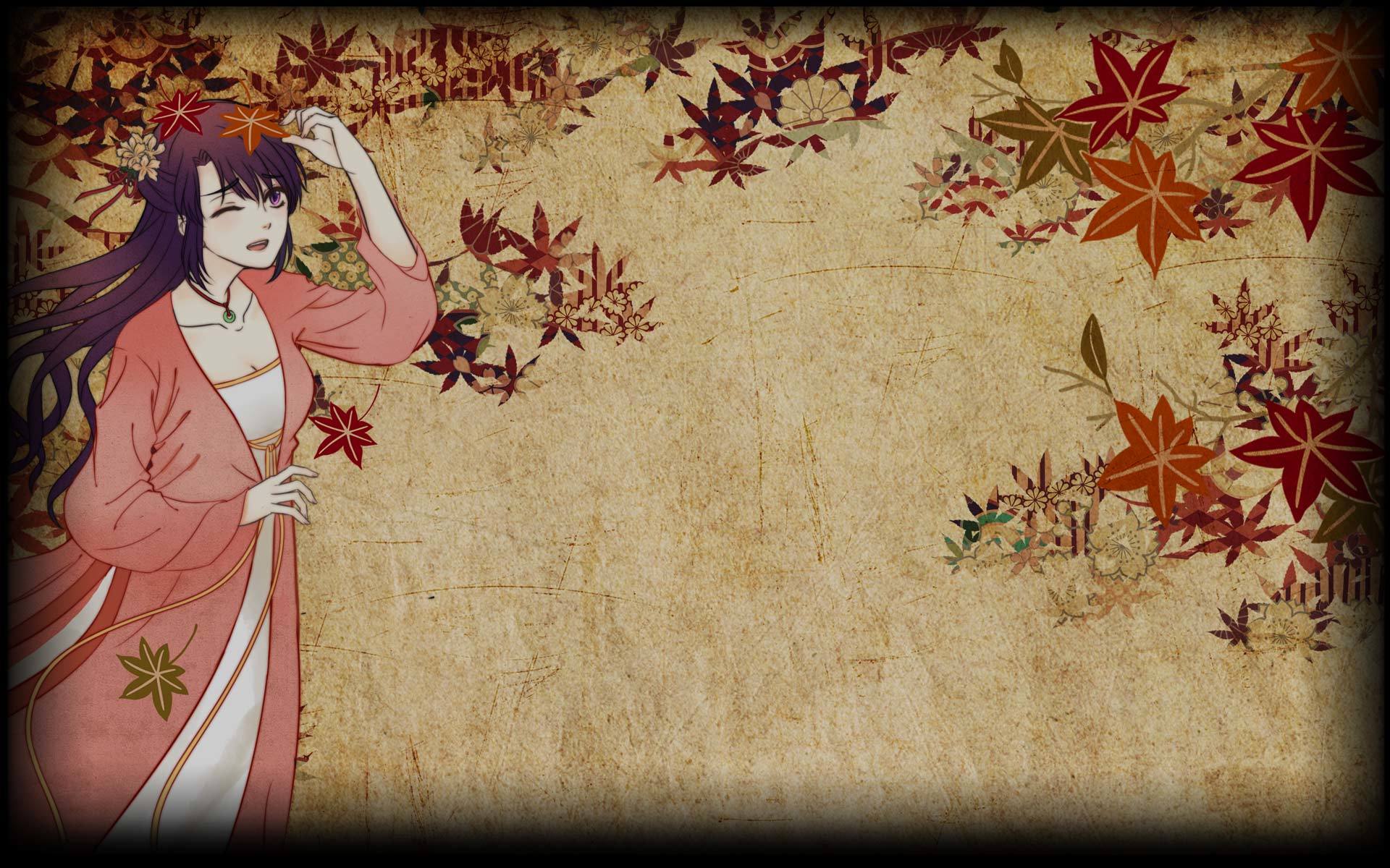 520850-Dance in autumn's leaves