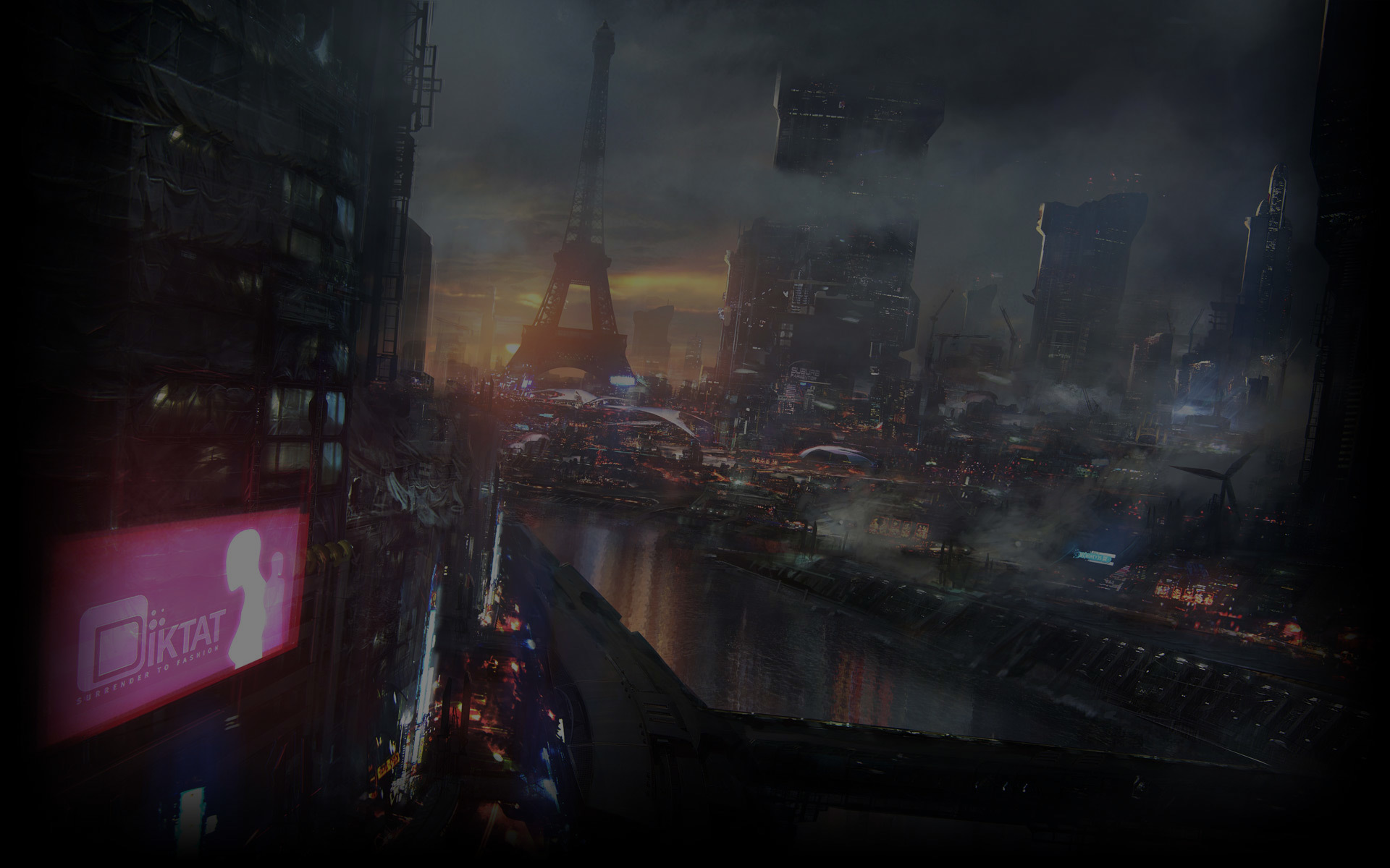 Mid Paris concept art