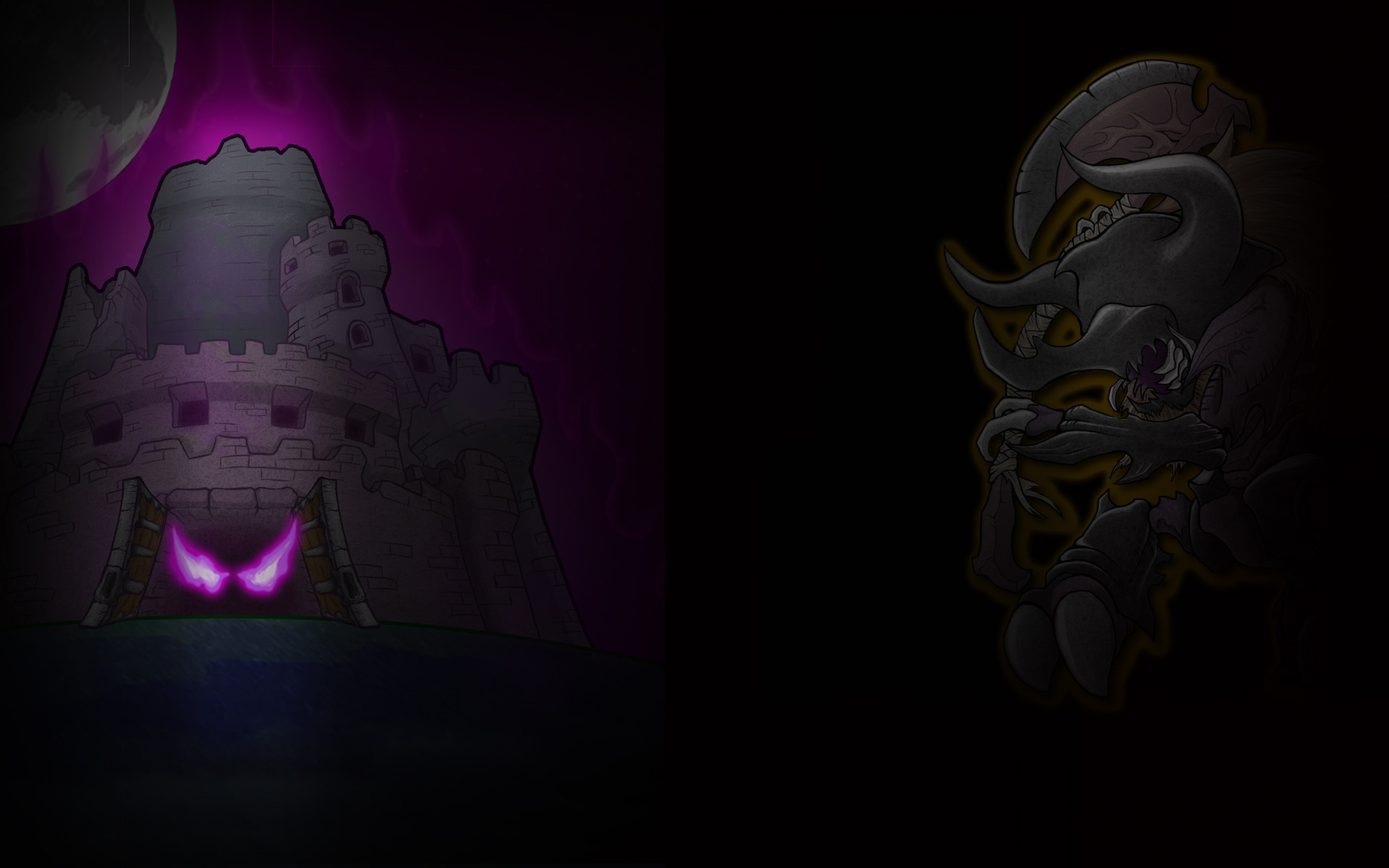 434650-Lost Castle Background - Nightmare Guard C