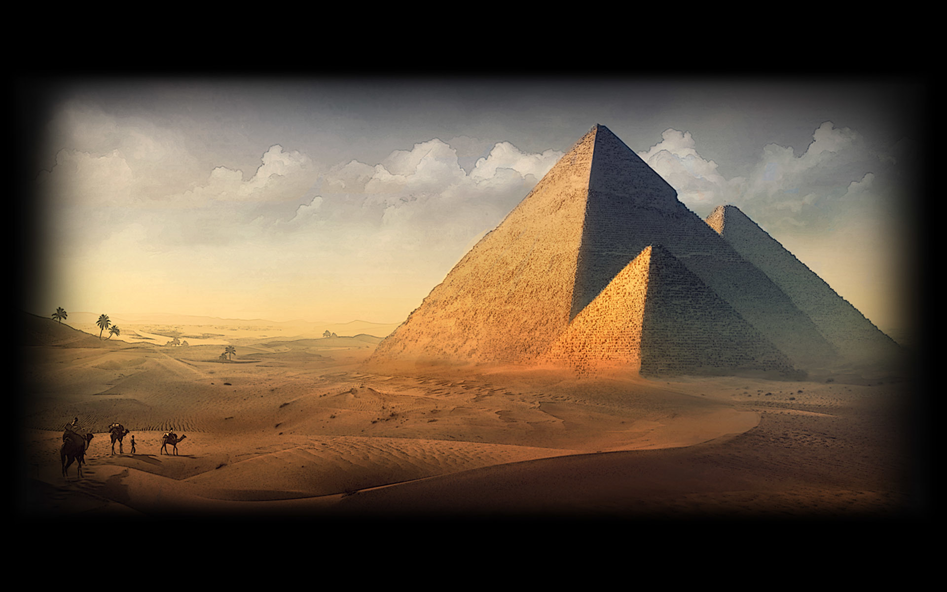 231330-Pyramids of Egypt Background