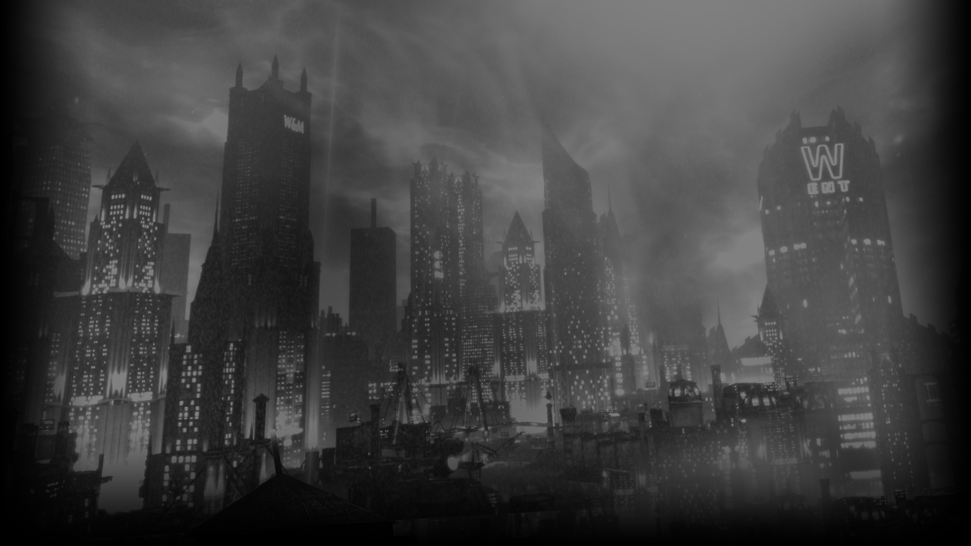 Arkham City by Night