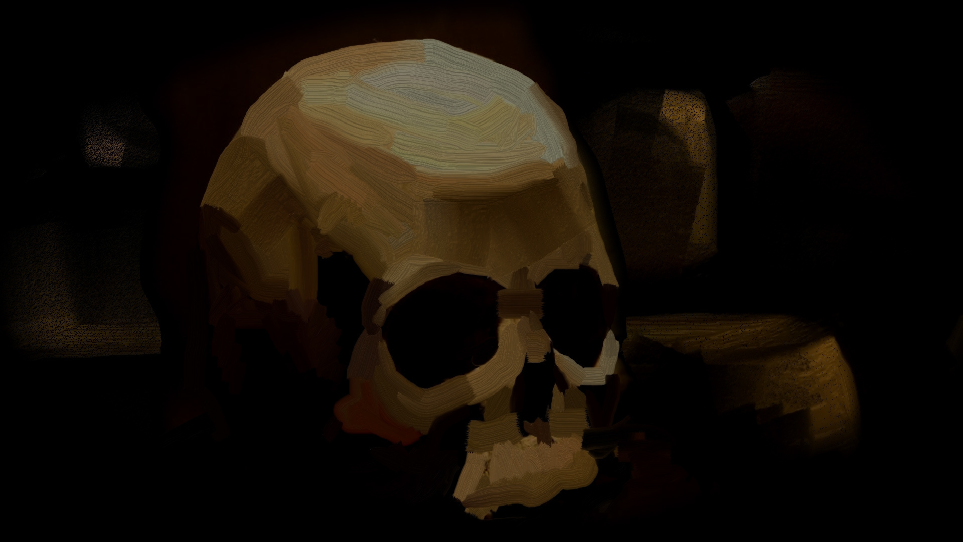 575840-Skull (Profile Background)