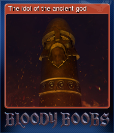 The idol of the ancient god