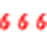 :666: