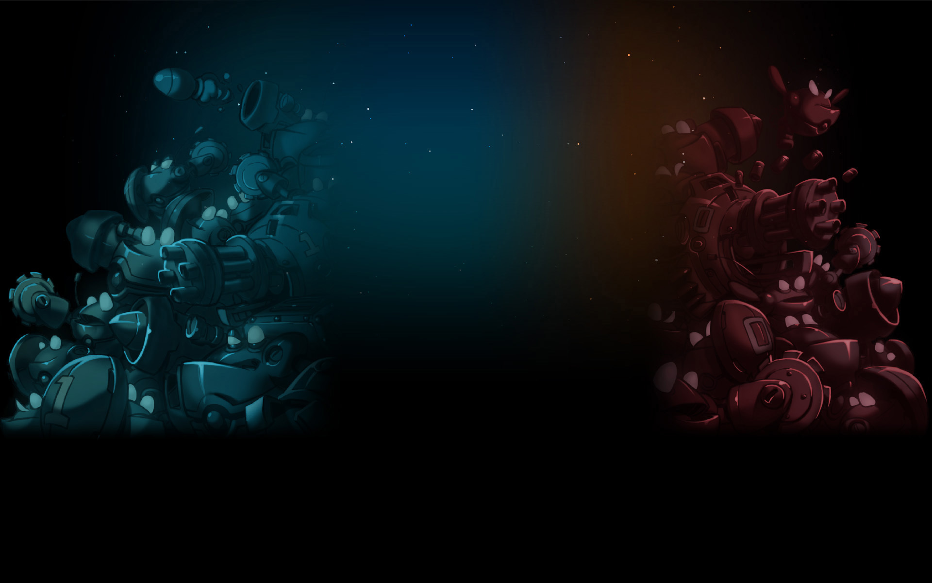 Blue vs. Red