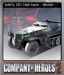 231430-SdKfz 251 Half-track - Winter (Foil)