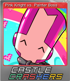 Pink Knight vs. Painter Boss (闪亮)