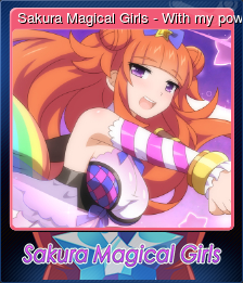Sakura Magical Girls - With my power, I will erase evil from this world