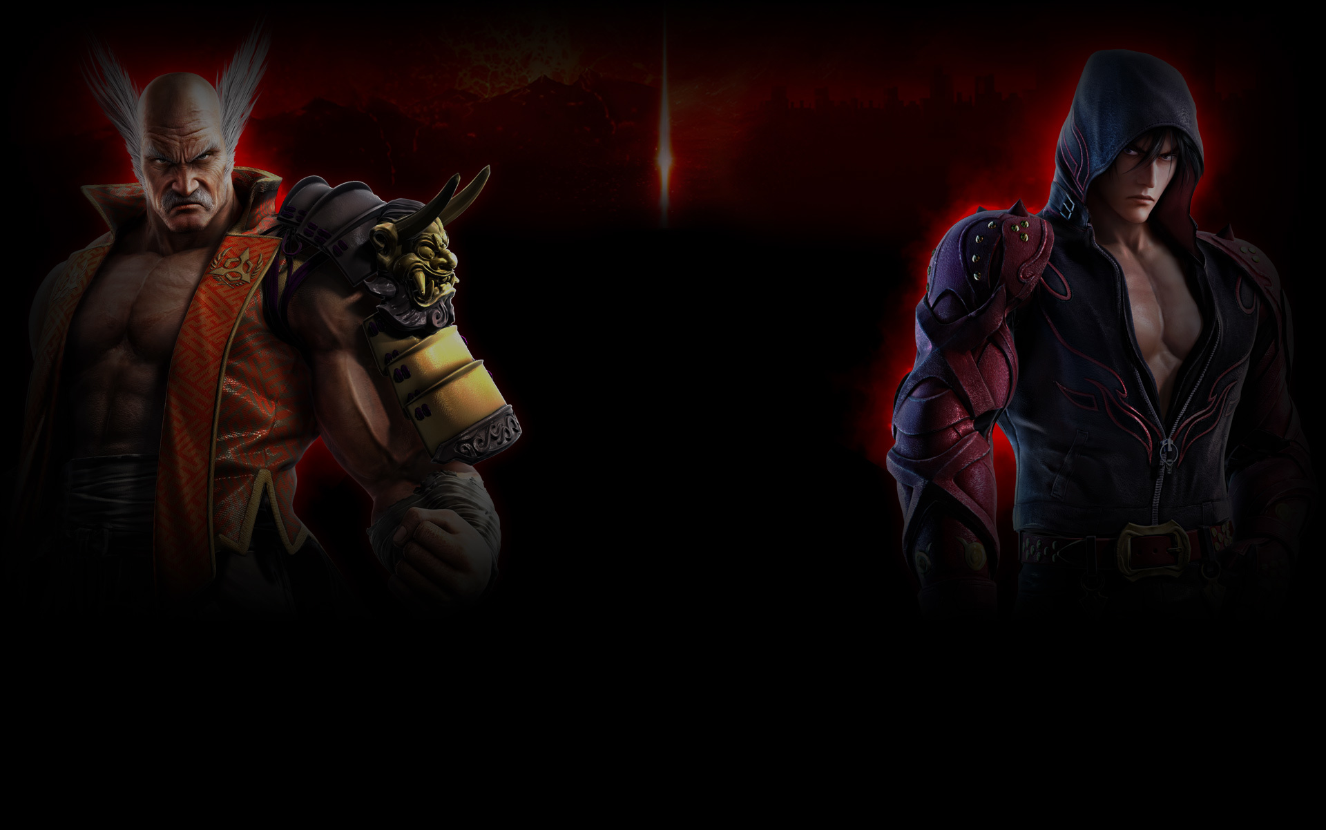 Heihachi and Jin