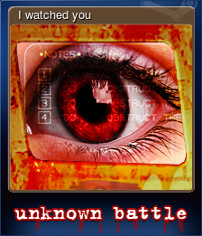  I watched you