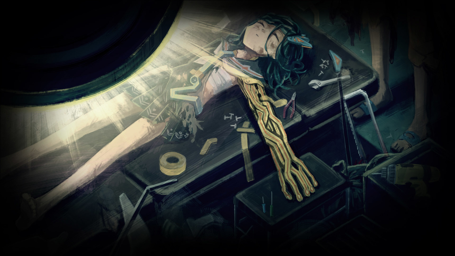 Reborn as a cyborg