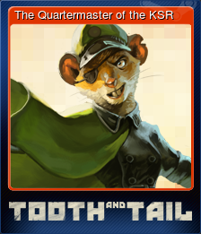 286000-The Quartermaster of the KSR (Trading Card)