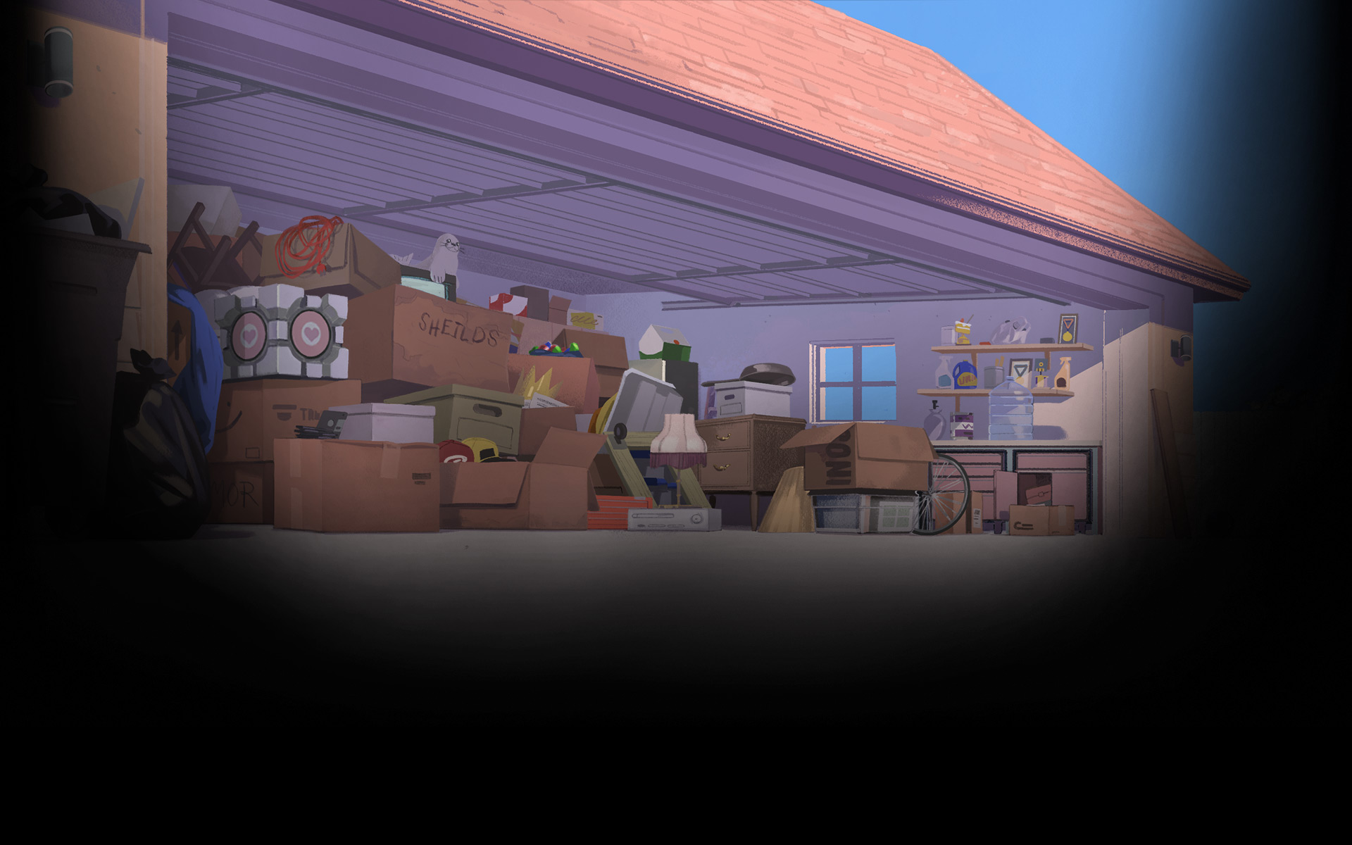 A Work-in-Progress Garage