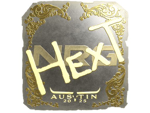 印花 | HexT（金色）| 2025年奥斯汀锦标赛