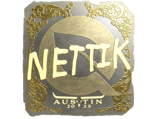 印花 | nettik（金色）| 2025年奥斯汀锦标赛
