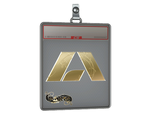 Sticker Slab | Apeks (Gold) | Paris 2023