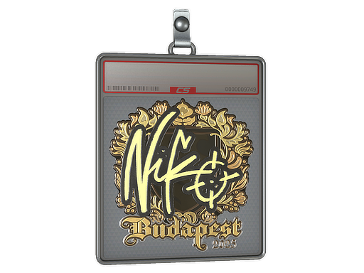 印花板 | NiKo (Gold) | Budapest 2025