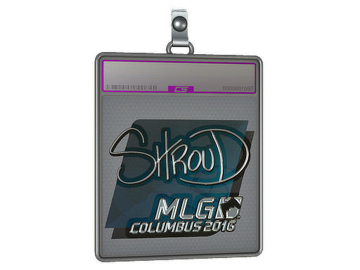 Sticker Slab | shroud (Foil) | MLG Columbus 2016