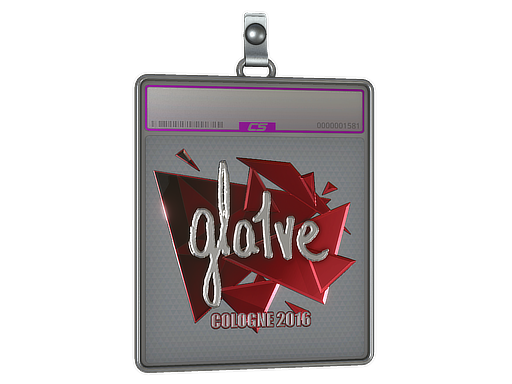 Sticker Slab | gla1ve (Foil) | Cologne 2016