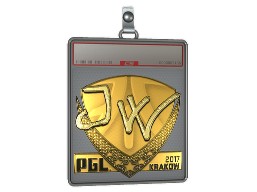 Sticker Slab | JW (Gold) | Krakow 2017