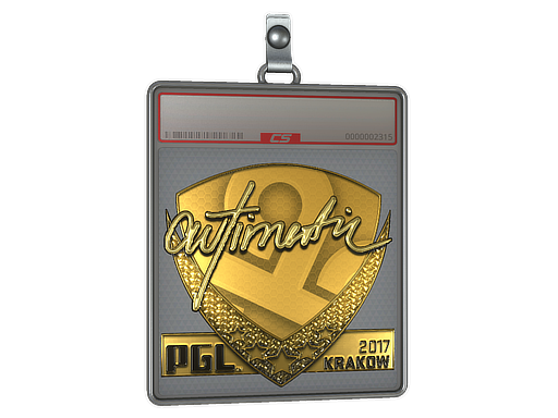 印花板 | autimatic（金色）| 2017年克拉科夫锦标赛