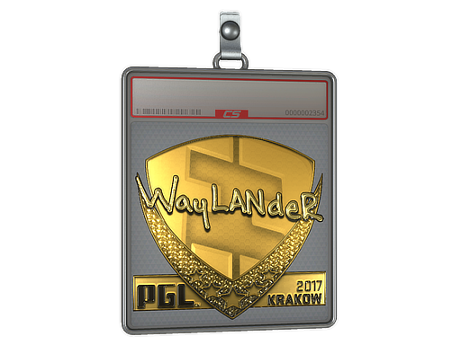 印花板 | wayLander（金色）| 2017年克拉科夫锦标赛