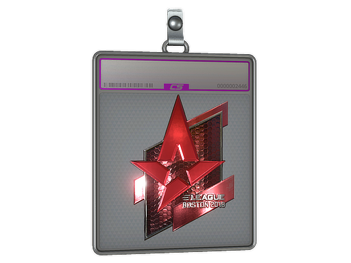 Sticker Slab | Astralis (Foil) | Boston 2018