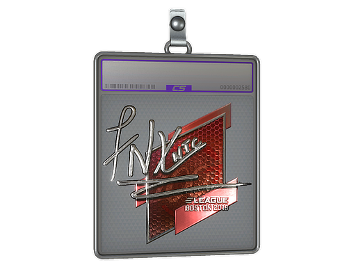 Sticker Slab | fnx (Foil) | Boston 2018