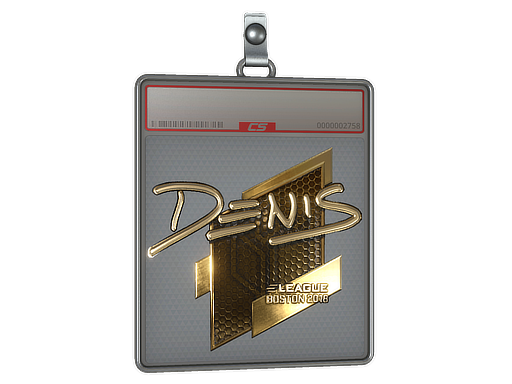 印花板 | denis（金色）| 2018年波士顿锦标赛