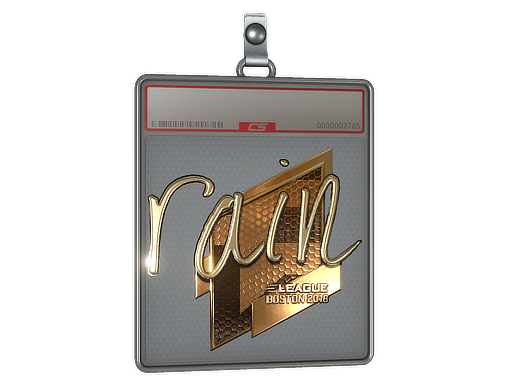 印花板 | rain（金色）| 2018年波士顿锦标赛