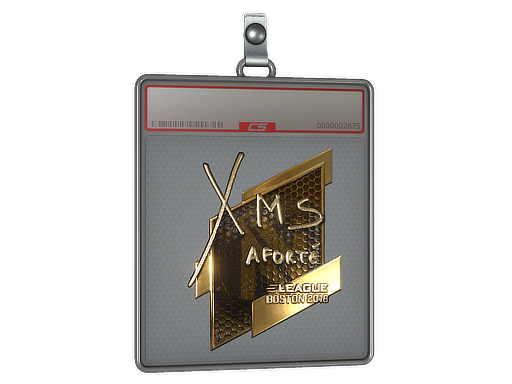 Sticker Slab | xms (Gold) | Boston 2018