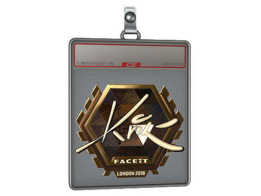 Sticker Slab | Kvik (Gold) | London 2018