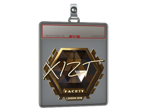 Sticker Slab | Xizt (Gold) | London 2018