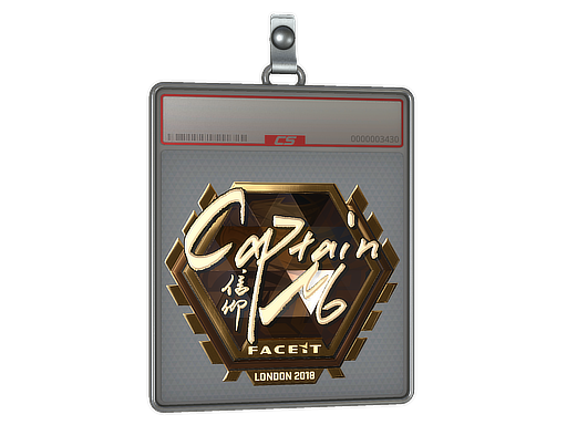 印花板 | captainMo（金色）| 2018年伦敦锦标赛