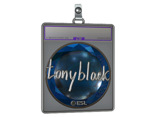 Sticker Slab | tonyblack (Foil) | Katowice 2019