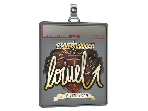 印花板 | loWel（金色）| 2019年柏林锦标赛