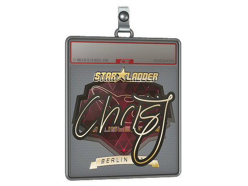 Sticker Slab | chrisJ (Gold) | Berlin 2019