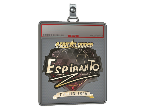 Sticker Slab | EspiranTo (Gold) | Berlin 2019