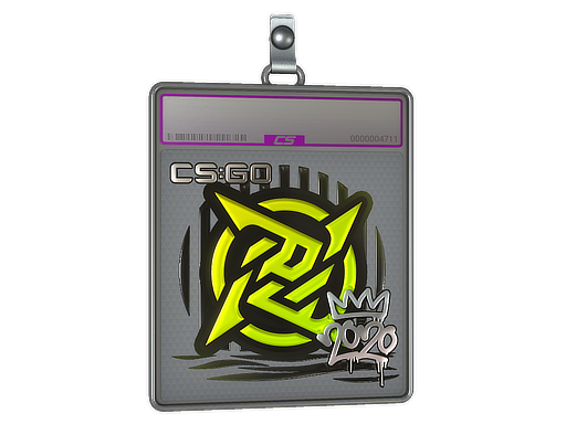 Sticker Slab | Ninjas in Pyjamas (Foil) | 2020 RMR