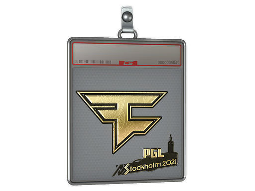 Sticker Slab | FaZe Clan (Gold) | Stockholm 2021