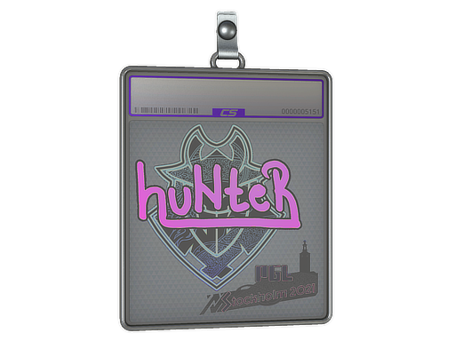 Sticker Slab | huNter- (Holo) | Stockholm 2021
