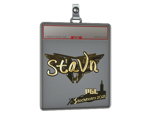 Sticker Slab | stavn (Gold) | Stockholm 2021