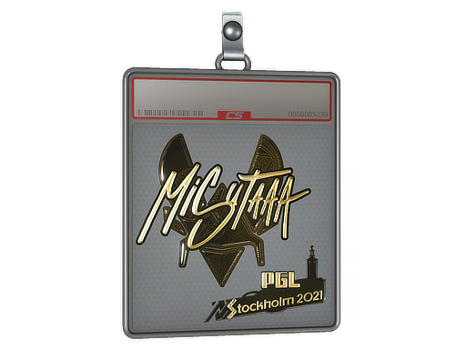 Sticker Slab | misutaaa (Gold) | Stockholm 2021