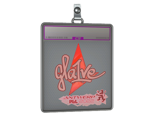 Sticker Slab | gla1ve (Holo) | Antwerp 2022