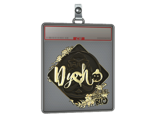 印花板 | Dycha（金色）| 2022年里约热内卢锦标赛