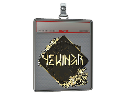 印花板 | YEKINDAR（金色）| 2022年里约热内卢锦标赛